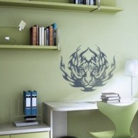 Animal Wall Decals, Tiger wall decal, tribal wall decal