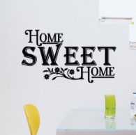 wall quotes, home sweet home