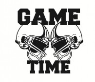 Football Wall Decal