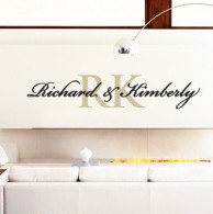 Monogram Wall Decals