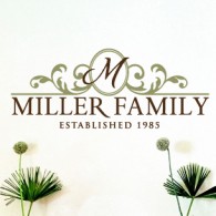 Monogram wall decals