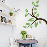 Wind-Blown Tree Wall Decals