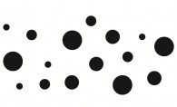 Shapes Wall Decals, dots wall decals pack