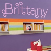 Cute Kids Letters Wall Decals